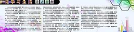 化學(xué)與生活宣傳欄模板圖片