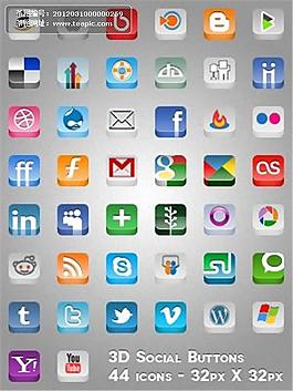 手機ui設(shè)計 手機  觸摸屏  ui  模板  按鈕  圖標  facebook  twitter  社交網(wǎng)絡(luò)  無線網(wǎng)絡(luò)