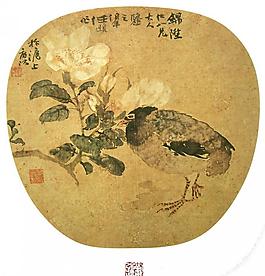 任伯年 花鳥畫圖片