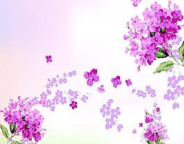 花朵移门图片