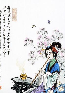 意犹未尽 国画图片