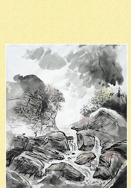雨后山下積千玉圖片
