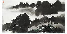 國(guó)畫山水圖片