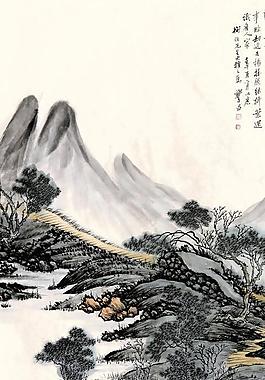 山野船家圖片