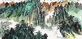 黃山之春圖片