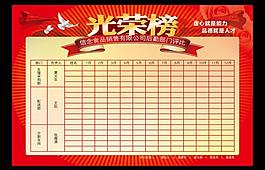 光榮榜展板圖片