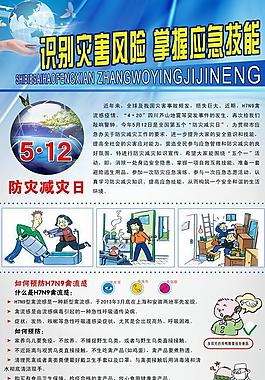 識別災害展板圖片