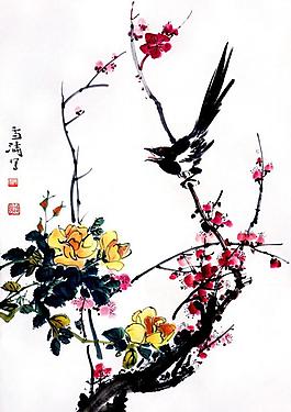 報春圖圖片