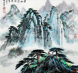 黃山清涼世界圖片