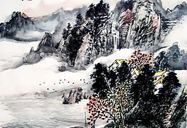 秋山無言圖片