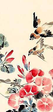 花鳥小品圖片
