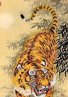 猛虎圖圖片