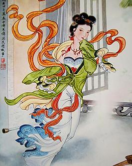 畫中人圖片