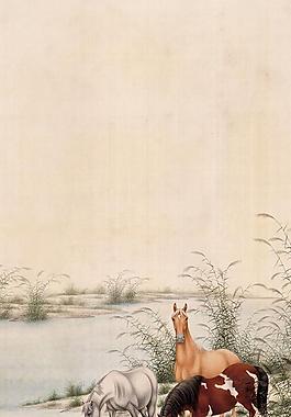 三骏图片