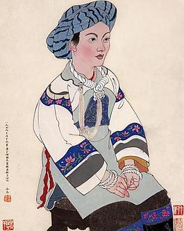 苗女圖片