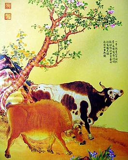 黄牛图图片