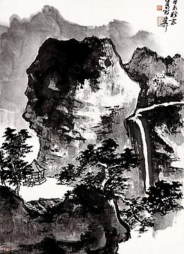 山水畫圖片