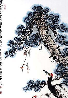 雙壽圖圖片