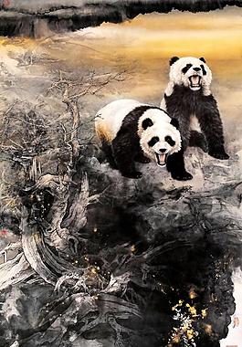 熊貓圖圖片