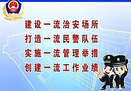 治安展板圖片