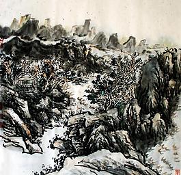 山水畫圖片