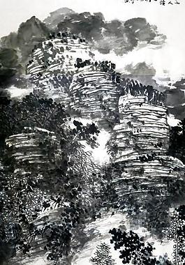空山無人好讀書圖片
