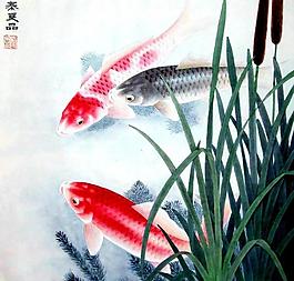 鯉魚圖圖片