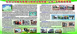 綠色展板 成果展圖片