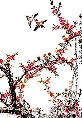 滿園桃李沐春風圖片