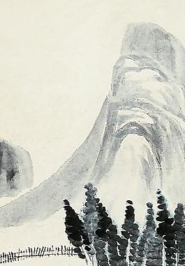 山腳小村圖片