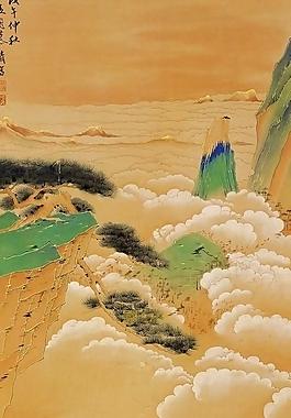 金碧山水图片