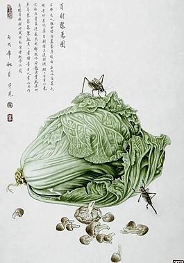 百財聚來圖圖片
