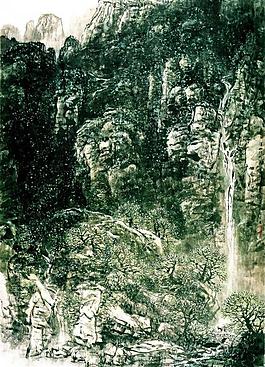 山水畫圖片