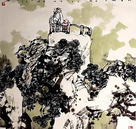 终南观云图片
