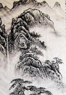 高山流水圖片