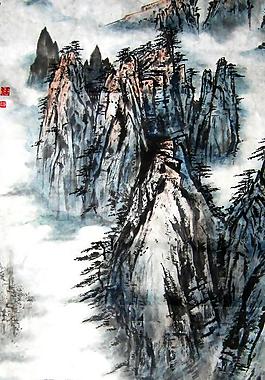 山水畫(huà)圖片