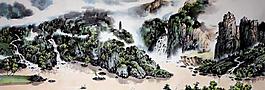 深山藏古寺图片