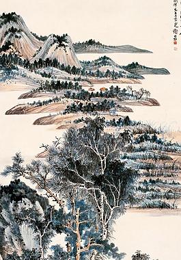 江邨消夏图图片