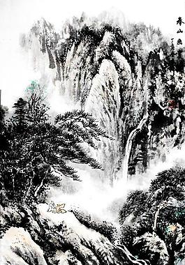 山水圖圖片
