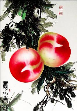 桃子圖片