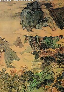 云際停舟圖圖片