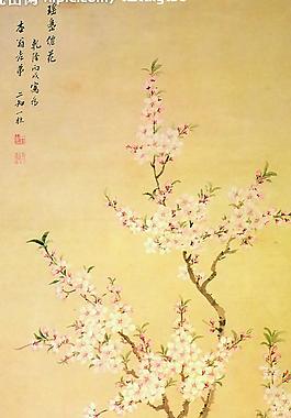 桃花图图片