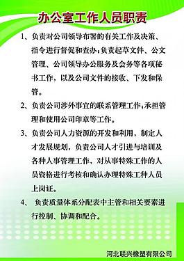 职责展板图片