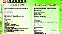 制度展板圖片
