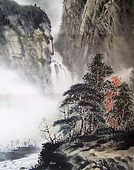 山水圖圖片