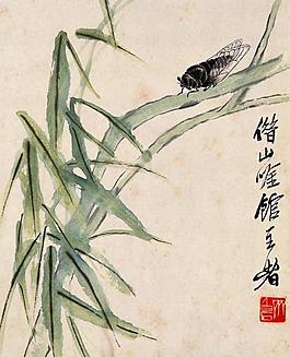 齐白石国画图片