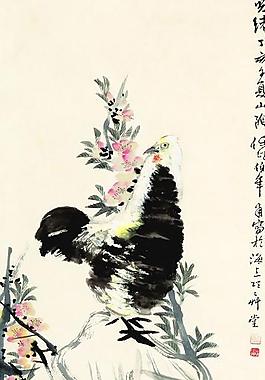 任伯年花鸟画图片
