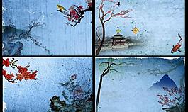 水墨展板圖片