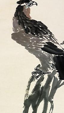 白石国画图片