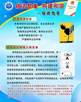 禁毒展板圖片